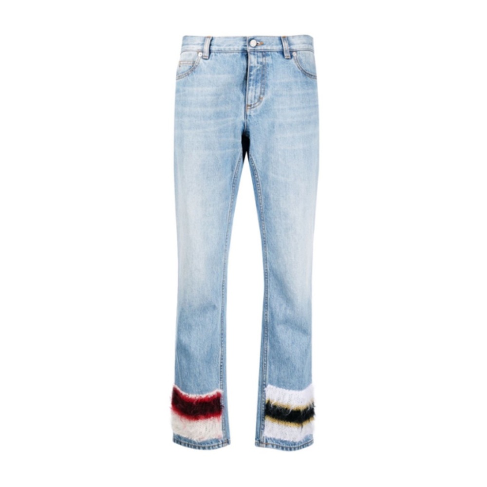 Marni Mohair Straight Leg Jeans